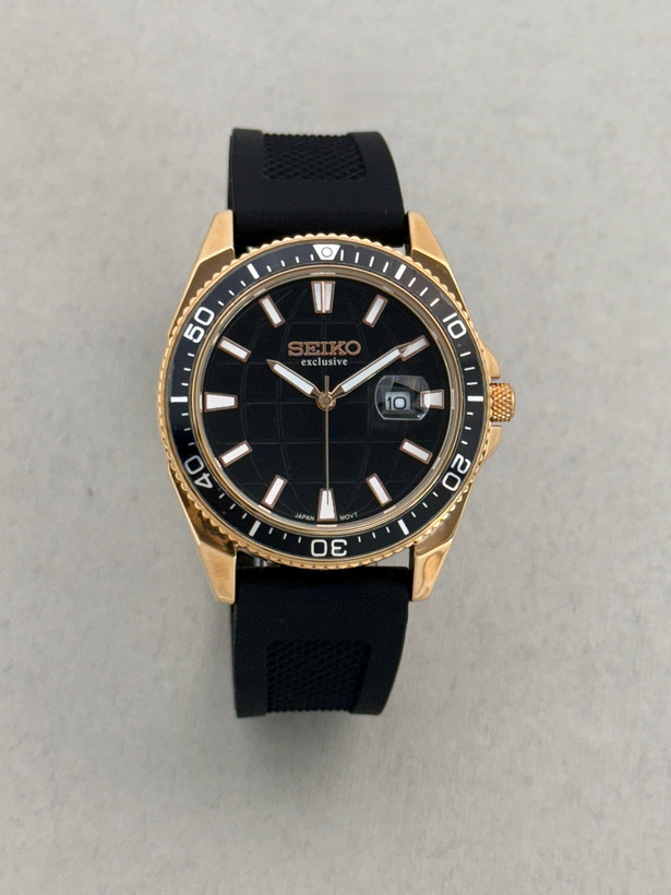 ساعت مچی مردانه سیکو 3125G شرکتی موتور میوتا ژاپن تقویم روزشمار استیل ضدحساسیت شیک مردانه رولکس شیک مدل دوم