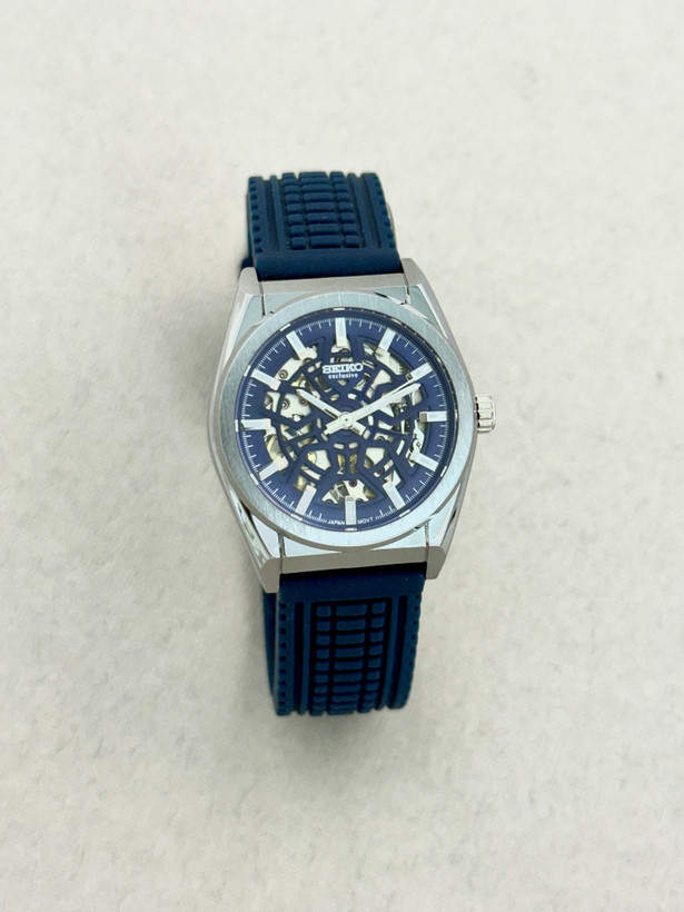 ساعت مچی زنانه سیکو 3134 اتوماتیک کوکی موتور ژاپن اسکلتون استیل ضدحساسیت