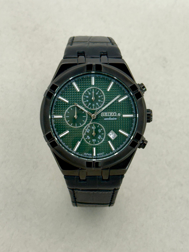 ساعت مچی مردانه سیکو 3118G سه موتور فعال کرنوگراف موتور ژاپن استیل ضدحساسیت